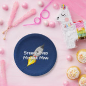 Steely Eyed Missile Man Papieren Bordje (Feest)