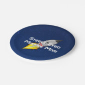 Steely Eyed Missile Man Papieren Bordje (Gekanteld)