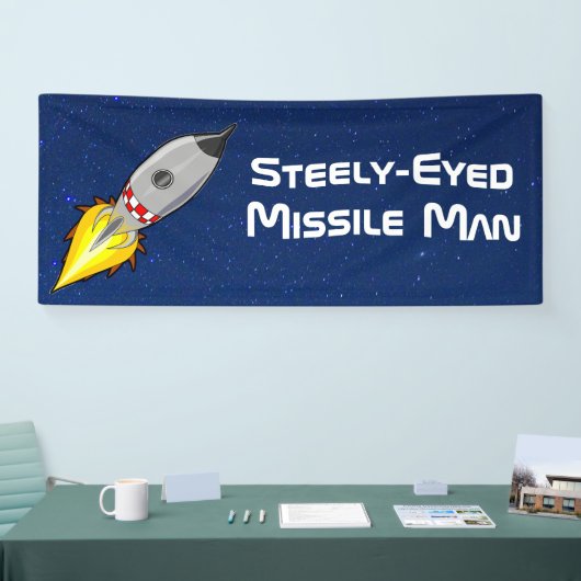 Steely Eyed Missile Man Spandoek (Beurs)