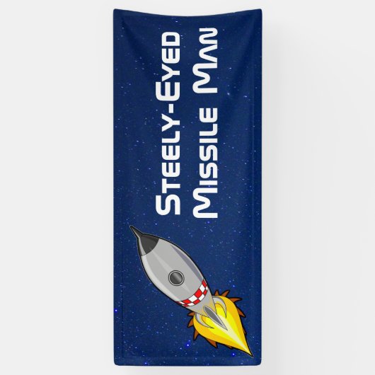 Steely Eyed Missile Man Spandoek (Verticaal)
