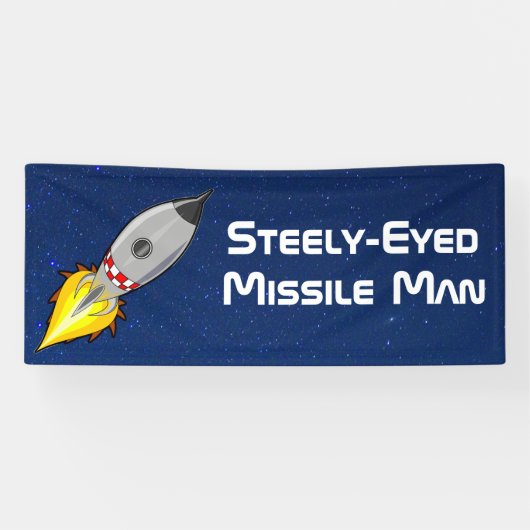 Steely Eyed Missile Man Spandoek (Horizontaal)