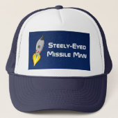Steely Eyed Missile Man Trucker Pet (Voorkant)