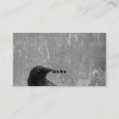 Steely Gray Visitekaartje (Achterkant)