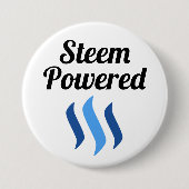 Steem Powered Button (Voorkant)