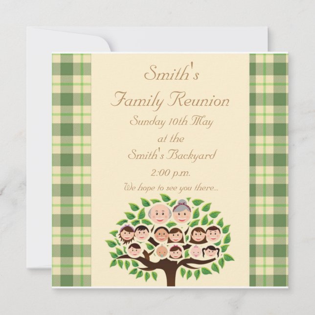 Steen 5,25 x 5,25 inch, standaard witte enveloppen (Voorkant)