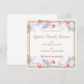 Steen 5,25 x 5,25 inch, standaard witte enveloppen kaart (Voorkant / Achterkant)