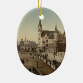 Steen, Antwerpen, België Keramisch Ornament (Achterkant)