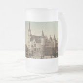 Steen, Antwerpen, België Matglas Bierpul (Voorkant rechts)