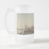 Steen, Antwerpen, België Matglas Bierpul (Links)