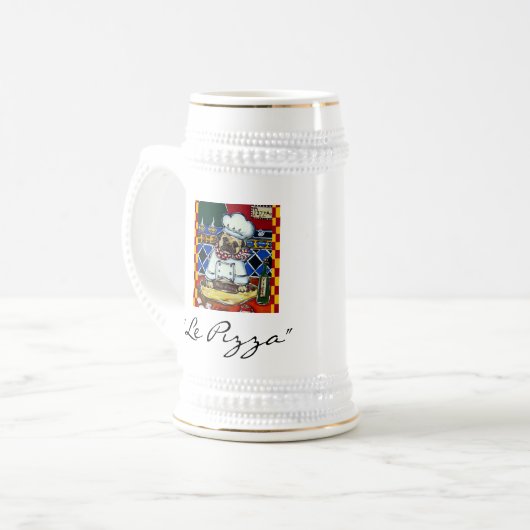 Steen Bierpul (Voorkant links)