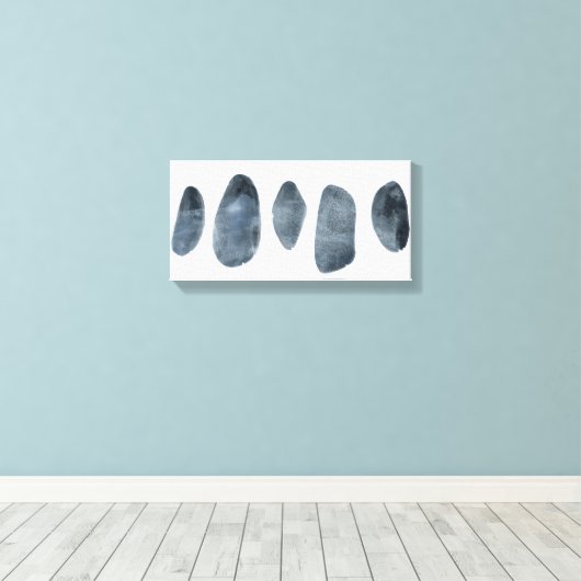 Steen Collectie II Canvas Afdruk (Insitu (Houten vloer))