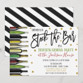 Steen de Bar Uitnodiging (Voorkant / Achterkant)