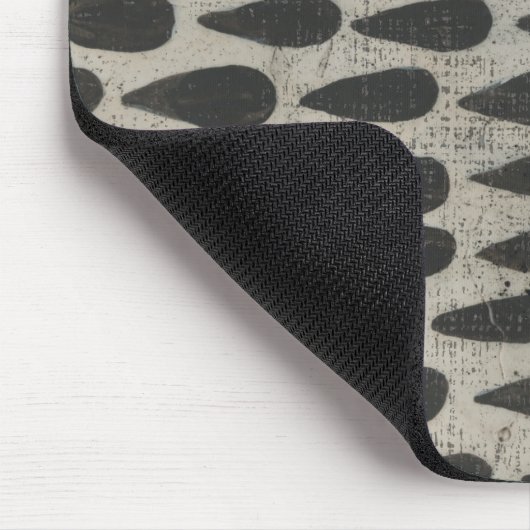 Steen - druppels muismat (Hoek)