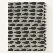 Steen - druppels notitieboek (Achterkant)