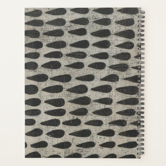 Steen - druppels planner (Achterkant)