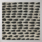 Steen - druppels poster (Voorkant)