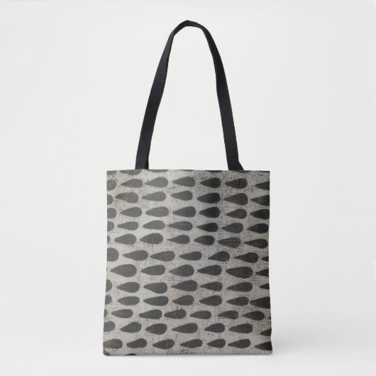 Steen - druppels tote bag (Voorkant)