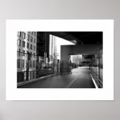 Steen en glas: Shiodome Business District, Tokio Poster (Voorkant)