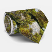 Steen- en moss-Stropdas Stropdas (Opgerold)