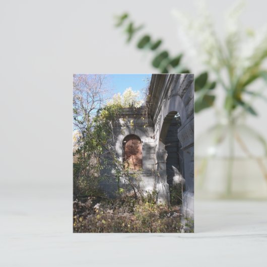 Steen en steen briefkaart (Staand voorkant)