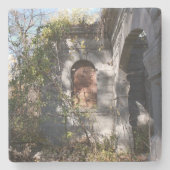 Steen en steen stenen onderzetter (Voorkant)