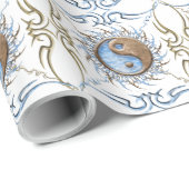 Steen en Water Yin Yang Cadeaupapier (Rol Hoek)