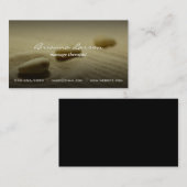 Steen en zand visitekaartje (Voorkant / Achterkant)