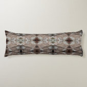 Steen | Gesmolten patroon | Lichaamskussen (Voorkant)