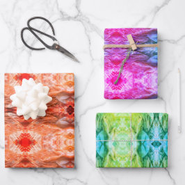 Steen | Gesmolten patroon | Multifilter | Inpakpapier Vel