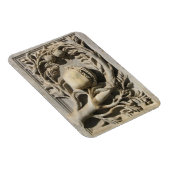 Steen gesneden Art Granada 3 "x4" foto magneet (Rechterzijde)