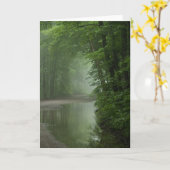 Steen in het bos kaart (Gele Bloem)