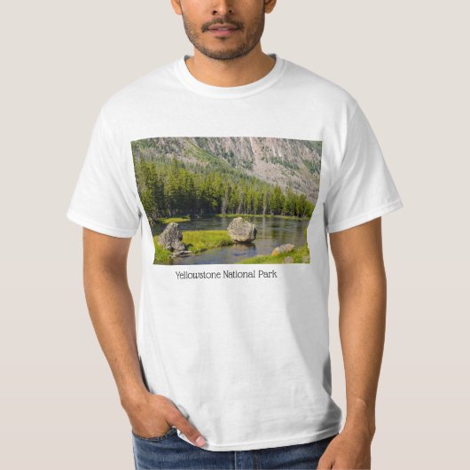 Steen in Madison T-shirt (Voorkant)