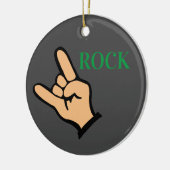 steen keramisch ornament (Links)