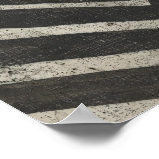 Steen - Lijnen Poster (Hoek)