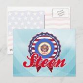 Steen, MN Briefkaart (Voorkant / Achterkant)