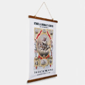 Steen & Murray's Circus, Circa 1870. Hangend Wandkleed (Gebogen)