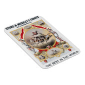 Steen & Murray's Circus, Circa 1870. Magneet (Rechterzijde)