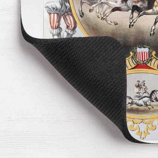 Steen & Murray's Circus, Circa 1870. Muismat (Hoek)