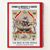 Steen & Murray's Circus, Circa 1870. Notitieboek (Achterkant)