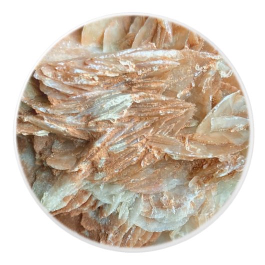 Steen | Nieuw Uitzicht | Twee toonlagen | Keramische Knop (Voorkant)