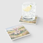 Steen onderzetter (Zijkant)