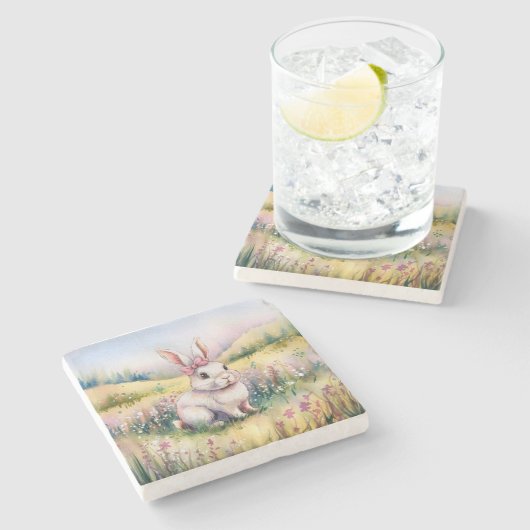 Steen onderzetter (Zijkant)