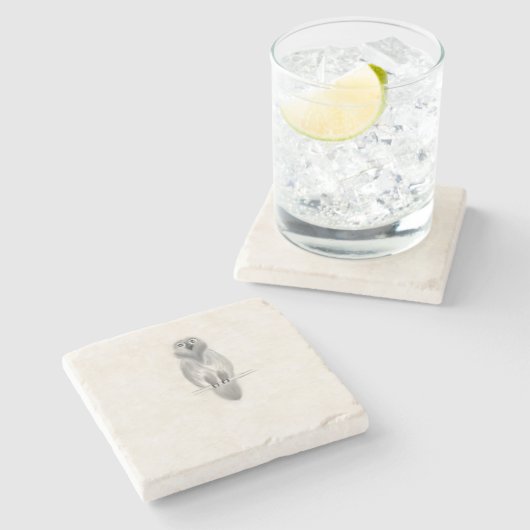 Steen onderzetter (Zijkant)