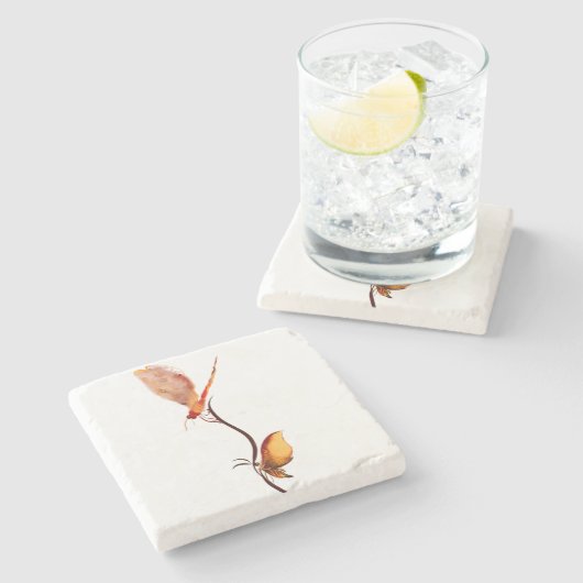 Steen onderzetter (Zijkant)