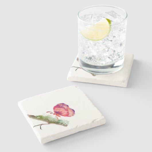 Steen onderzetter (Zijkant)