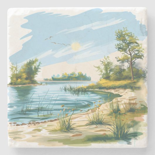 Steen Onderzetter (Voorkant)