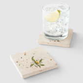 Steen onderzetter (Zijkant)