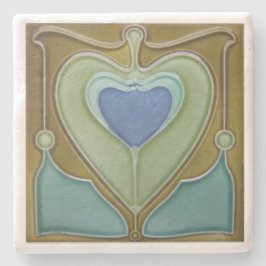 Steen Onderzetter - Art Nouveau Reproduction Antie