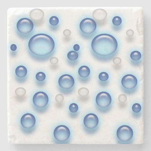 Steen Onderzetter - Bubbles (Voorkant)