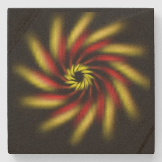 Steen Onderzetter - Pinrad (Voorkant)